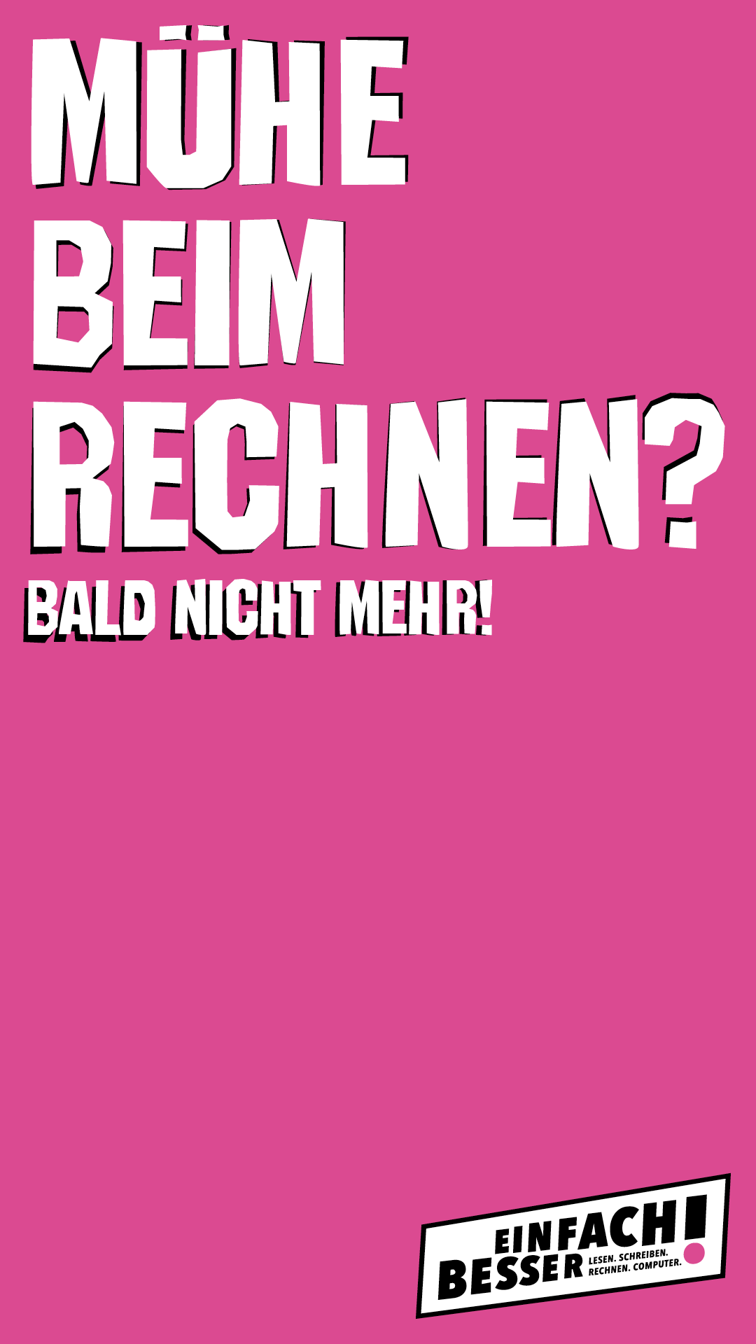 Banner 1080x1920px Rechnen