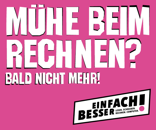 Banner Medium Rectangle Rechnen