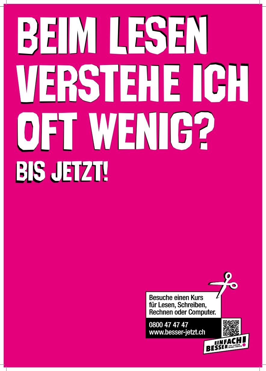 Plakate A3 Lesen