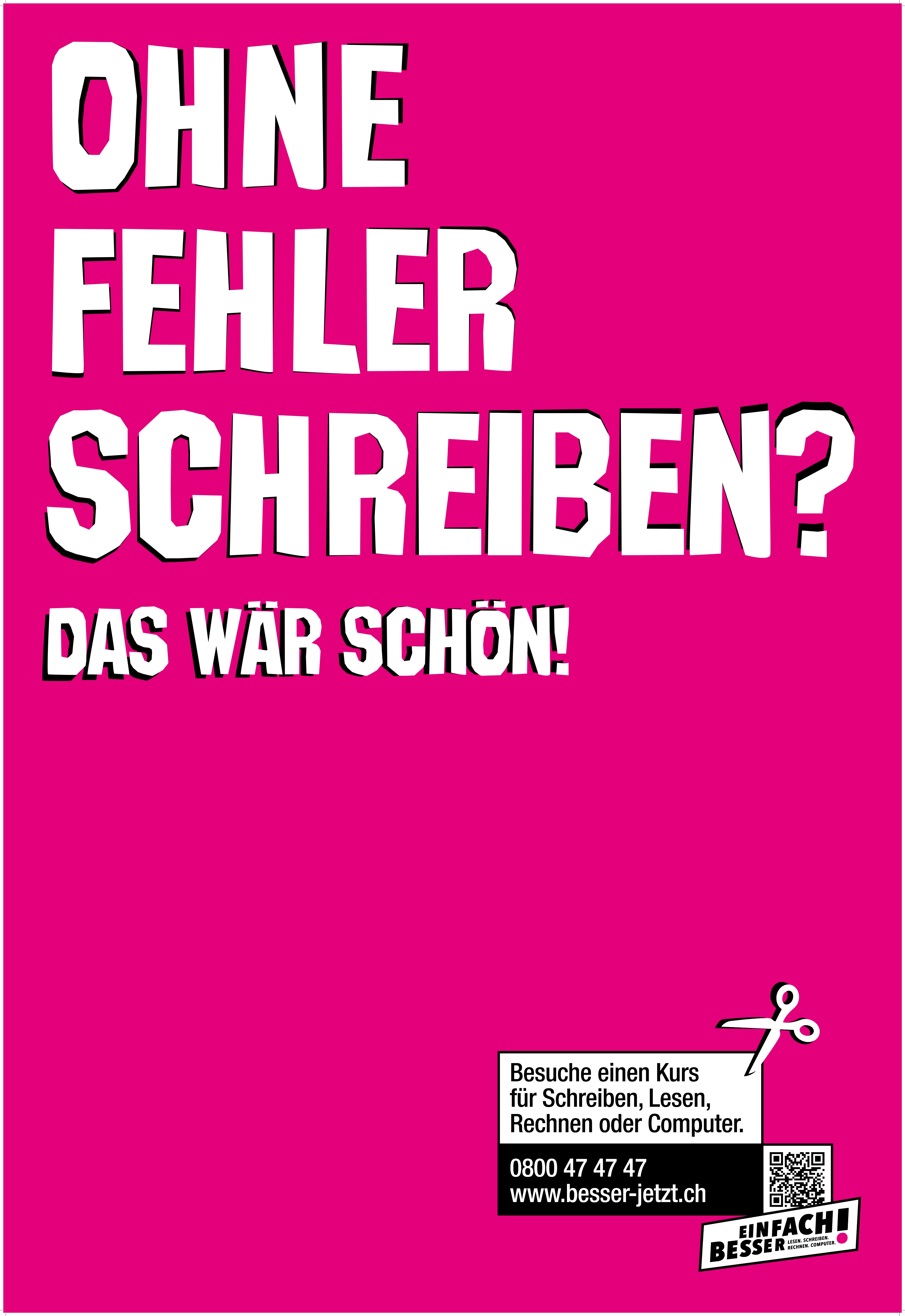 Plakate F200 Schreiben