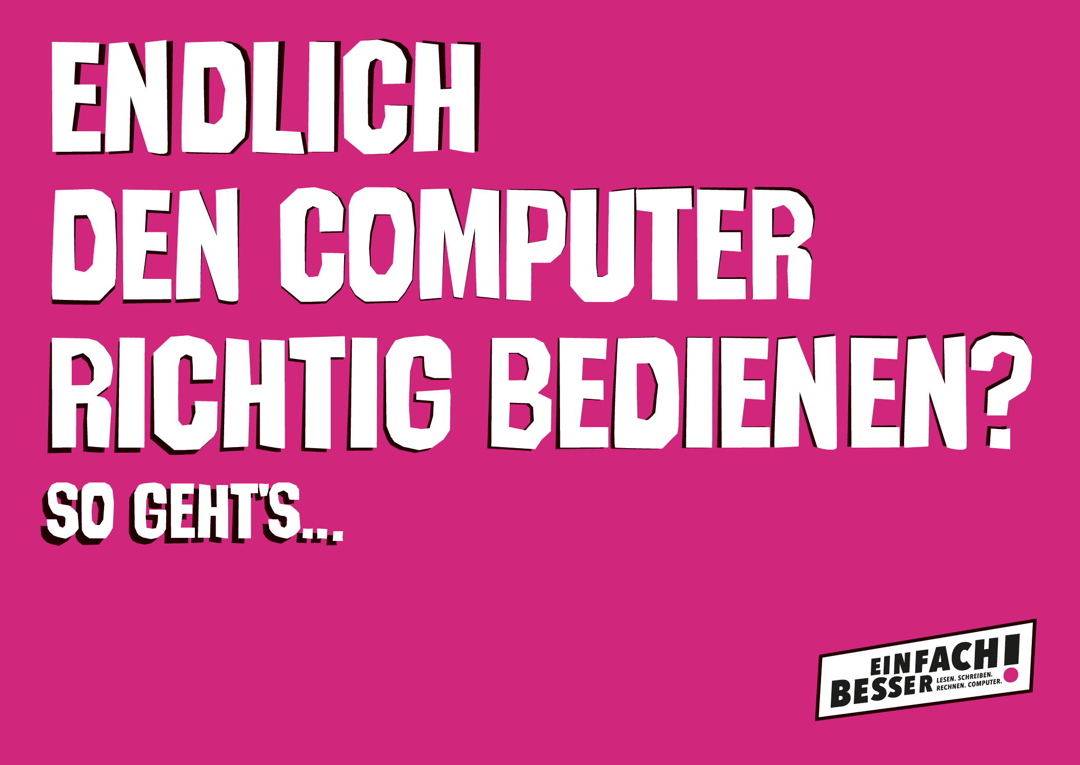 Postkarte A6 – Computer
