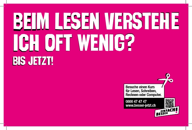 Werbung 20Min Halfpage Lesen
