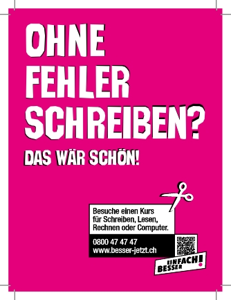 Werbung 20Min Quarterpage Schreiben